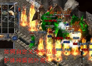 如何自定义传奇私服护体神盾的外观? 如何自定义传奇私服护体神盾的外观?