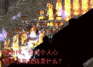 传奇PK,你的个人心得和致胜秘籍是什么? 传奇PK,你的个人心得和致胜秘籍是什么?