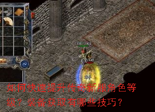 如何快速提升传奇新服角色等级?装备获取有哪些技巧? 如何快速提升传奇新服角色等级?装备获取有哪些技巧?