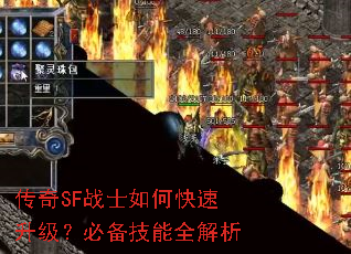 传奇SF战士如何快速升级?必备技能全解析 传奇SF战士如何快速升级?必备技能全解析