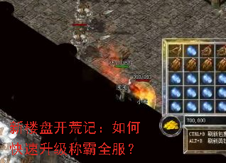 新楼盘开荒记:如何快速升级称霸全服? 新楼盘开荒记:如何快速升级称霸全服?
