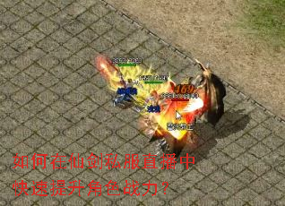 如何在仙剑私服直播中快速提升角色战力? 如何在仙剑私服直播中快速提升角色战力?